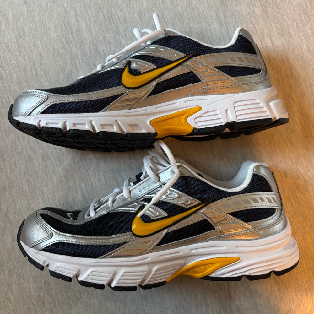 Men’s nike initiator blue grey and yellow
